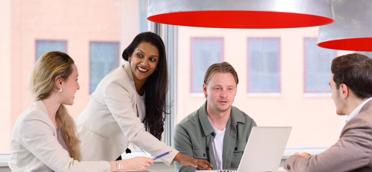 Multilease werknemers aan het werk