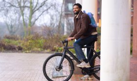 leaserijder op zakelijke leasefiets