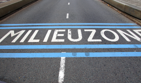 Start milieuzone in stad