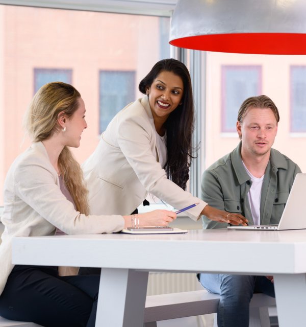 Multilease werknemers aan het werk
