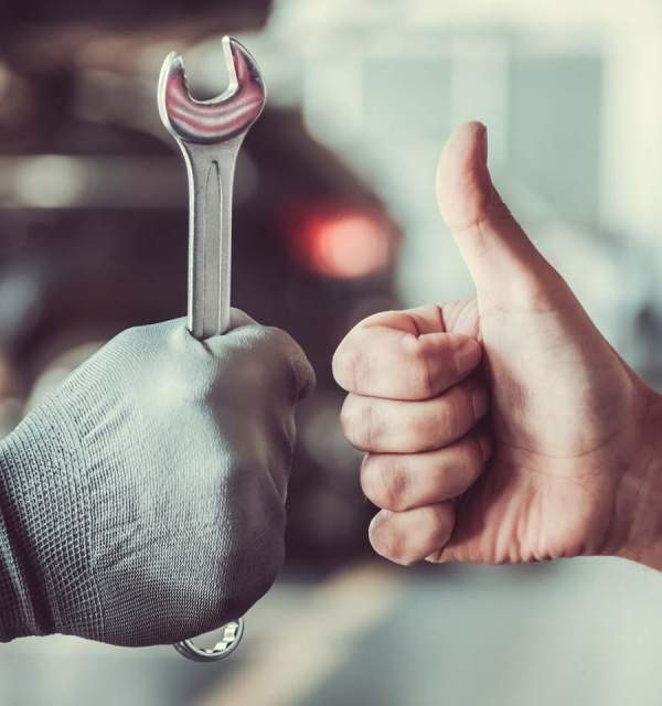 Onderhoud en reparatie leaseauto